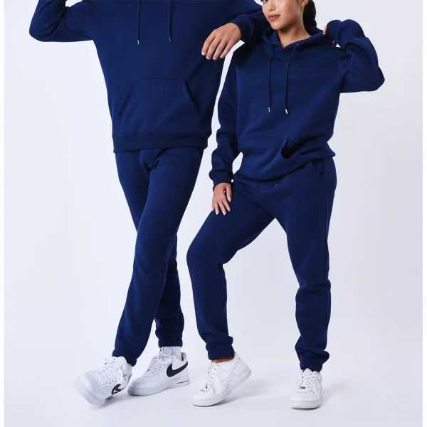 Jogging Wear Set Ladies Winter Fleece Tracksuit Sweatshirt and Jogger Two Pieces Set for Women