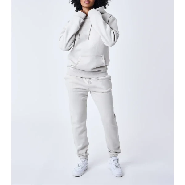 380gsm Unisex Pullover Sweatshirt Hoodie Set Terry Fleece Blank Designer Jogger Training Wear Tracksuit 2 Piece Set - Image 2