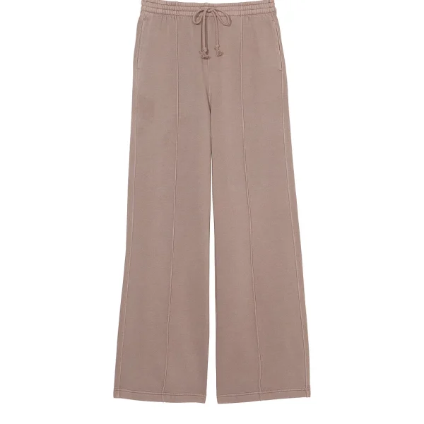 Women's  Sweatpants Wide-Leg Pants Pockets Elastic Waistband Drawstring Sweatpants - Image 4