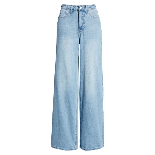 Casual Wide Leg Pants High Waisted Straight Wide Legs Streetwear Cargo for Women - Image 5