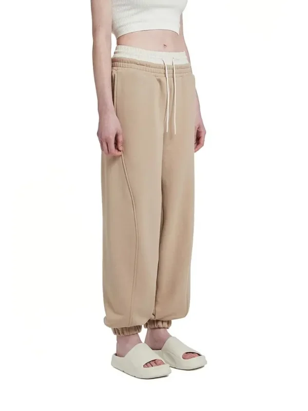 Women's Ultra High Quality Double Waistband Casual Pants - Image 2