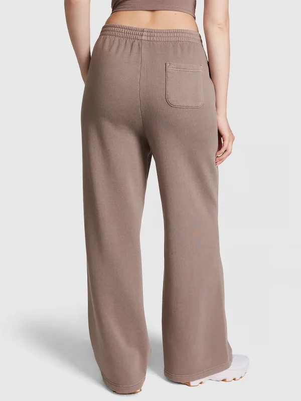 Women's  Sweatpants Wide-Leg Pants Pockets Elastic Waistband Drawstring Sweatpants - Image 2