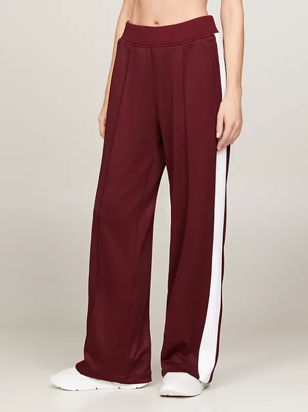 Sport Contrast Stripe Mid Rise Joggers Women' Sweat Pant Track Pant Elastic Waistband Trouser for Women - Image 2