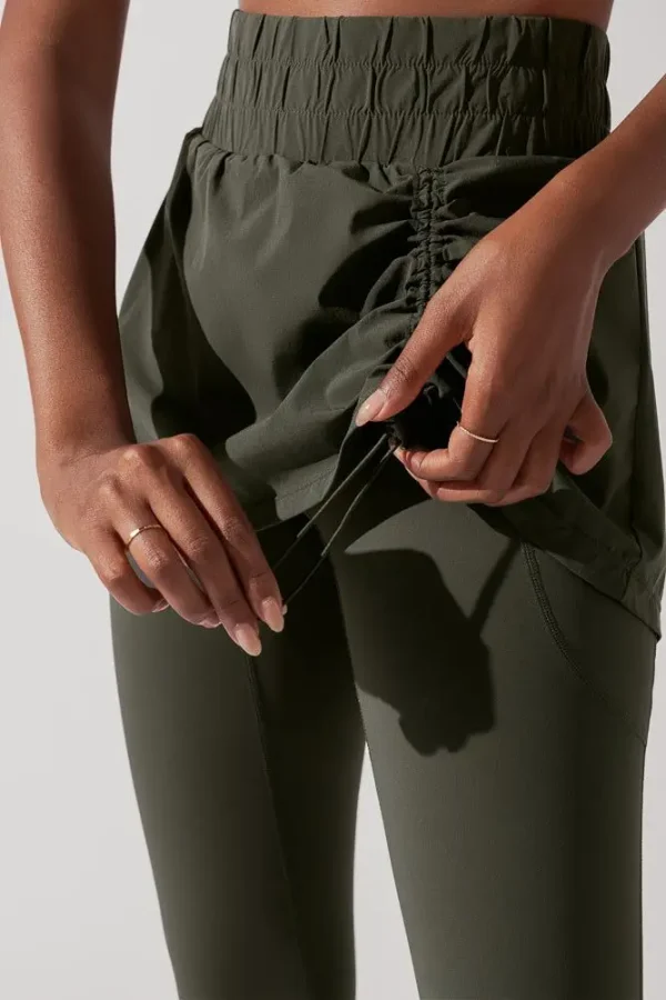 Bungee Leggings Soft Leggings Combined With a Bungee-style Skirt - Image 6