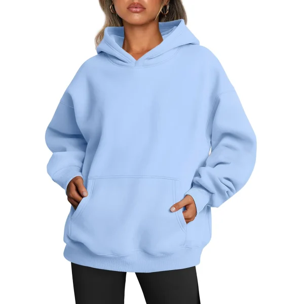New Arrival Polyester Cotton Women Pullover Hoodie Sweatshirt