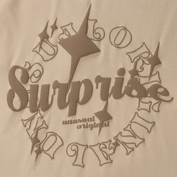 Women's Tee Puff Print Graphic T-shirt Unisex Short Sleeve Oversized Streetwear O-neck Women's T-shirt Sweatshirt - Image 5