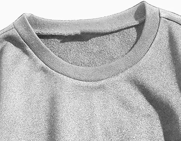 Pullover Women's Letter Graphic Print Round Neck Long Sleeve Sweatshirt - Image 4