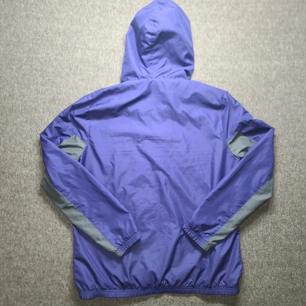 Women's Casual Full Zip-up Hooded Tracksuits Hip Hop Patchwork Windbreaker Sweatsuits - Image 2