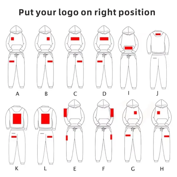 High Quality Female Fashion Tech Fleece Jogging Sweatsuit 100% Cotton Women Hoodies Sweatpants Sets for Winter - Image 6
