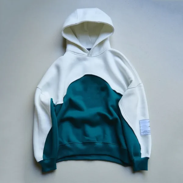 Design Women's Essentials Hoodies Sweatshirts Streetwear High Quality Cotton Two Tone Pullover Oversized Hoodies - Image 6