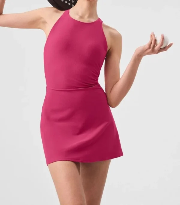 Ladies High Quality Sleeveless Back Cutout Sport Dress
