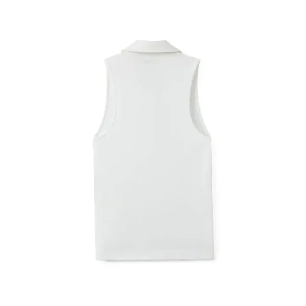 Quality Women's Golf Sleeveless POLO Shirt Sports Top - Image 2