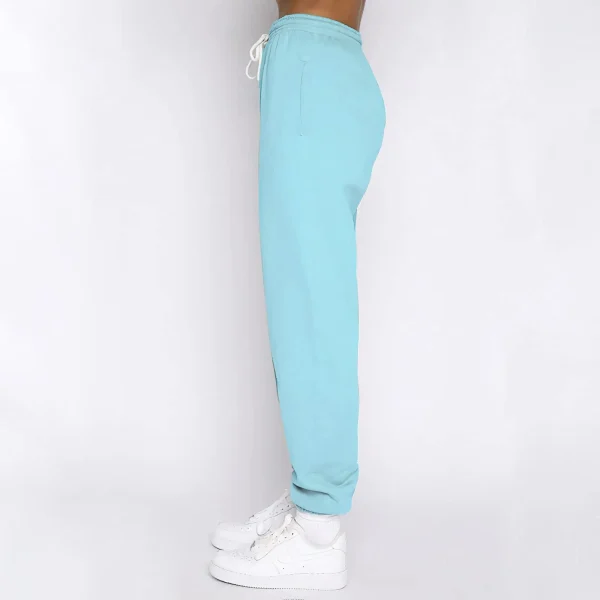 High Quality Jogging Suit Sweatsuit Unisex 2 Piece Set Fleece Pullover Fashion Plain Women Sweat Pant Cropped Hoodies Set - Image 5