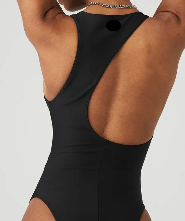 Ladies High Quality Hot Selling Sleeveless Back Hollow Design Tights - Image 4