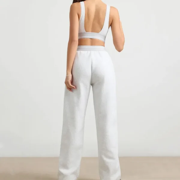 Summer Women Outfits 2 Piece Set High Quality Casual Loungewear Set Sexy Bra and Wide Leg Sweatpants Matching Sets - Image 3