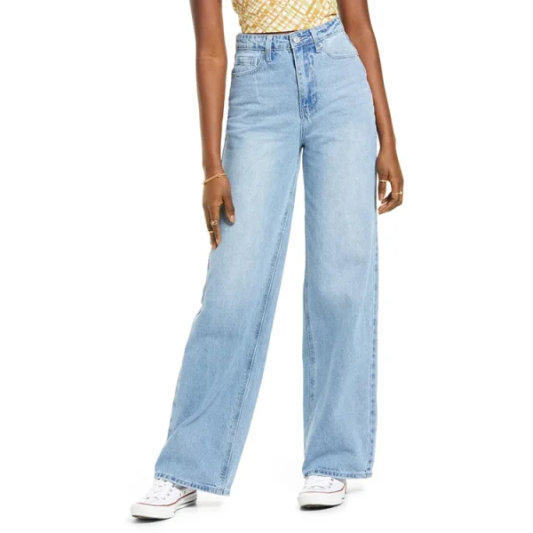 Casual Wide Leg Pants High Waisted Straight Wide Legs Streetwear Cargo for Women - Image 2
